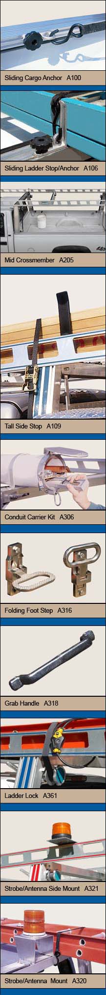 System One aluminum ladder racks, truck racks, van racks, truck