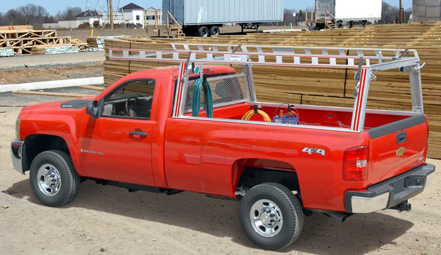 Contractor Rig ladder rack for Pick up Trucks