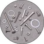 Stainless steel fasteners used on System One Ladder Racks / Truck Racks